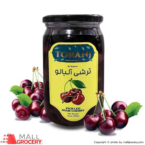 Toranj-Pickled Sour Cherry 20 oz 580 Gr