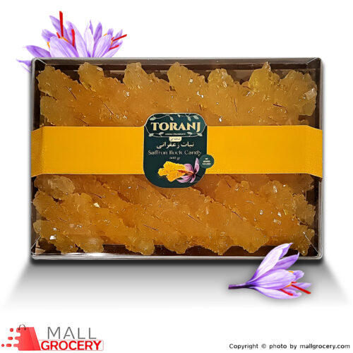 Nabat Toranj-Saffron Rock Candy 21.16 oz 600 Gr