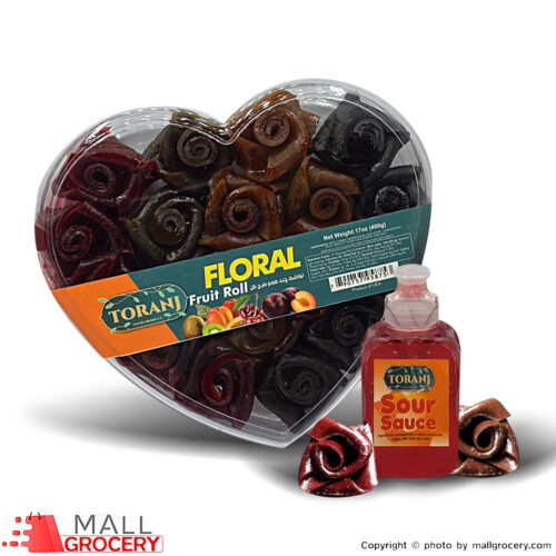 Toranj-Fruit Roll Floral-Lavashak-17 oz 480 Gr